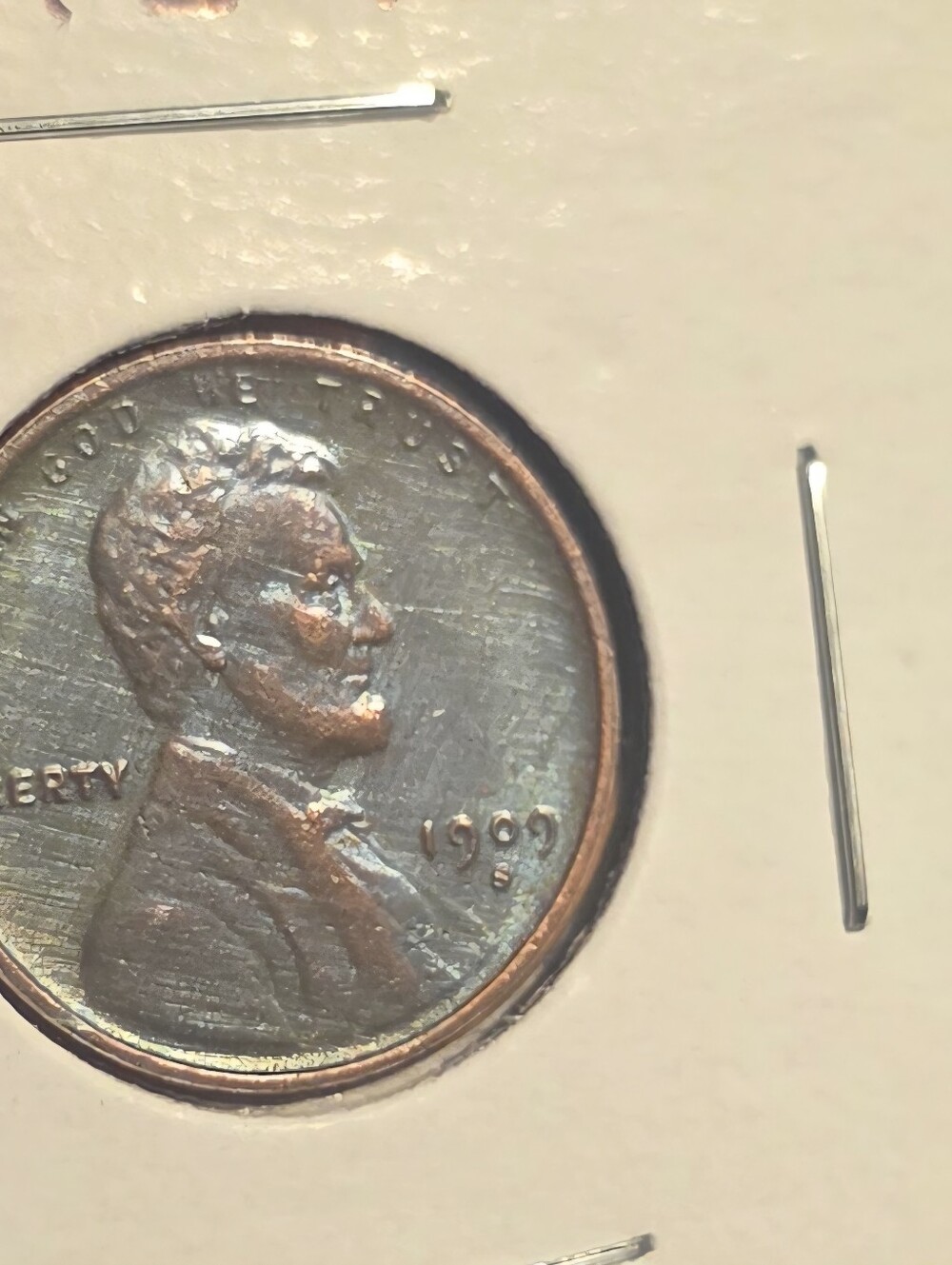 1909 Lincoln Cent Collectible - Brown Copper Finish
